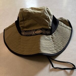 Sunday Afternoons Sun Hat with Geometric Shape Pattern